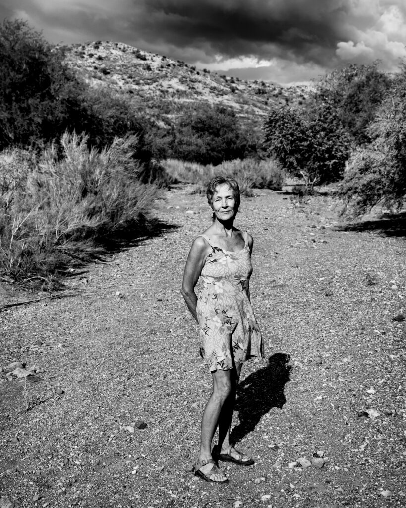 Joni Clark Stellar, Board Chair, of the Patagonia Area Resource Alliance, a grassroots community group opposing South32’s Hermosa mine project, a new manganese and zinc mine in southern Arizona.