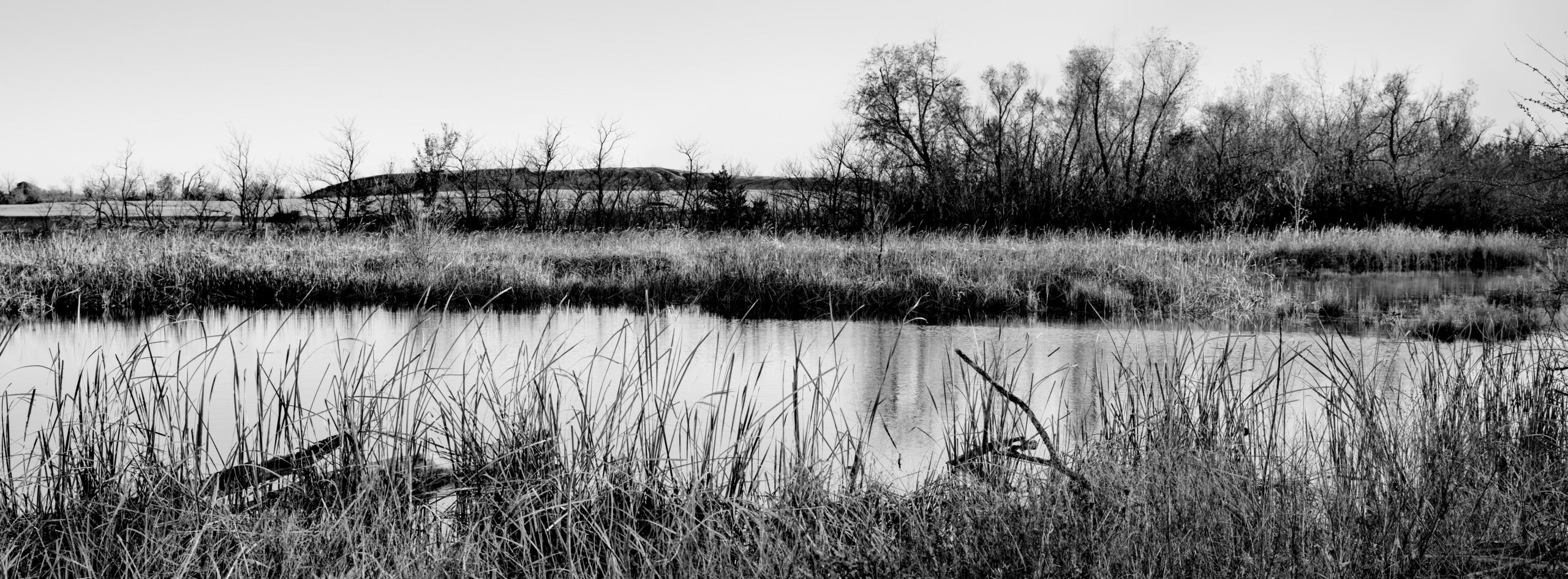 Flooded mining district