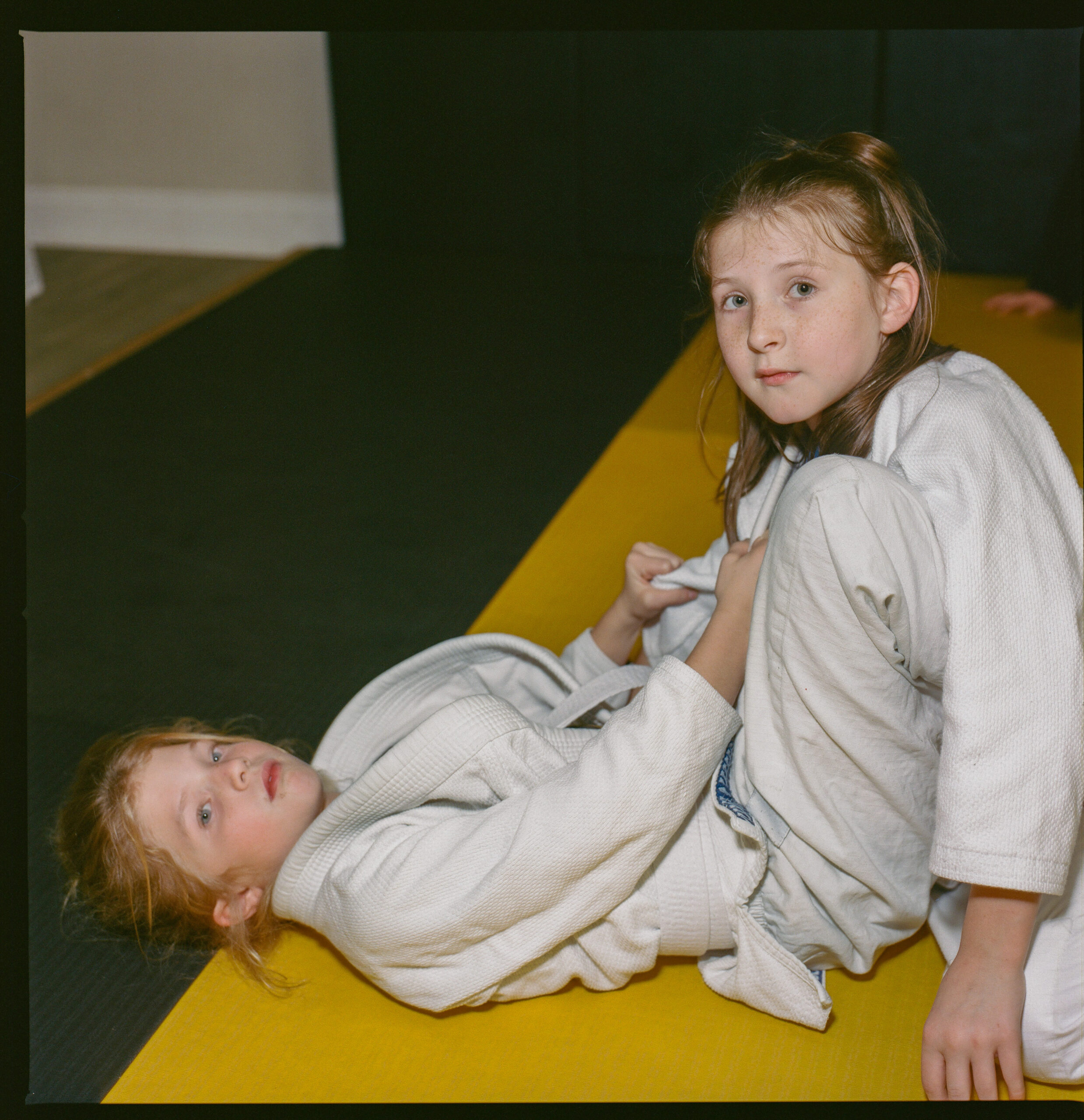 Young Sulphur locals at Olympic Brazilian Jiu-Jitsu.