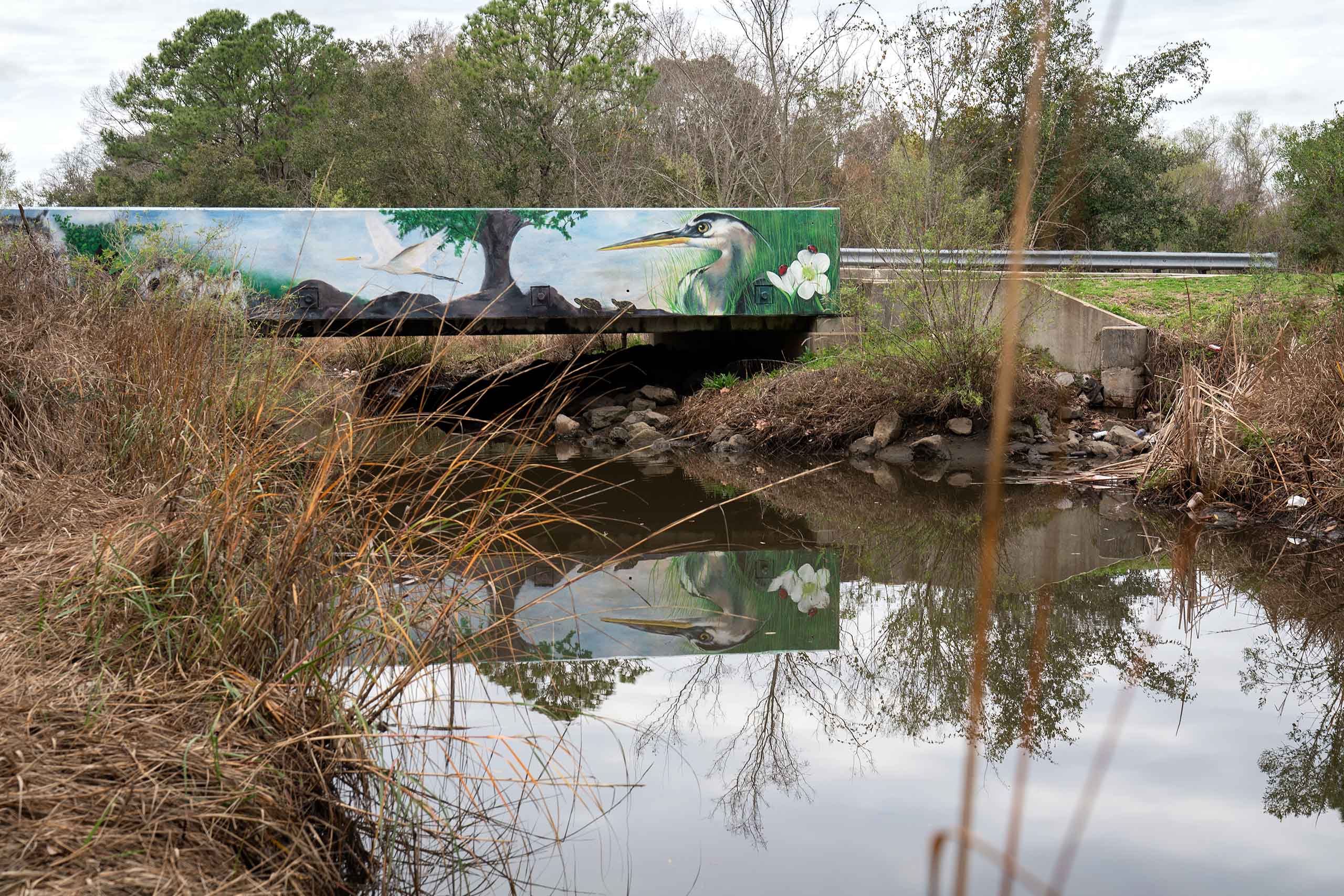 Bayou Auguste runs through Biloxi.